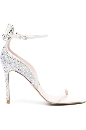 SOPHIA WEBSTER Mariposa sandaler med strass 100 mm