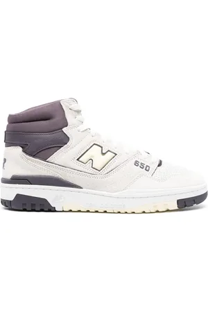 New Balance Höga lädersneakers