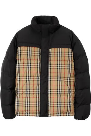 Burberry Vändbar rutig jacka