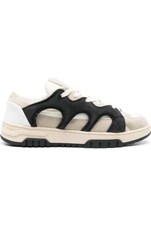PAURA Tvåfärgade sneakers med panel