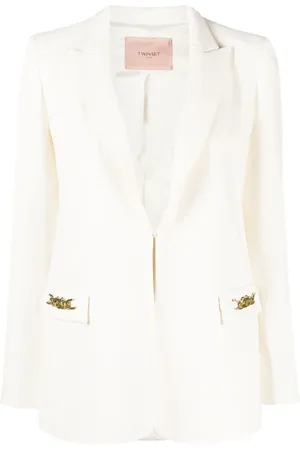 Twin-Set Oval blazer med T