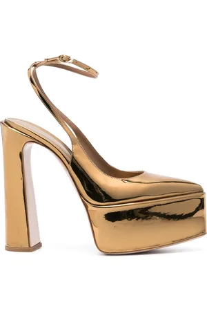 LE SILLA Nina pumps med metallic