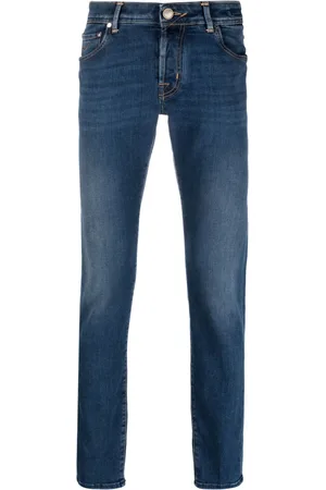 Jacob Cohen Stentvättade skinny
