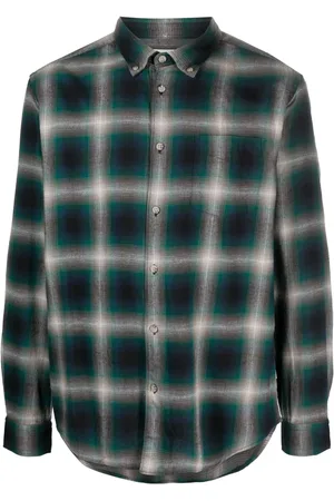 Woolrich Madras skotskrutig flanellskjorta