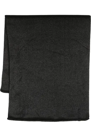 JULIUS Ribbad halsduk med rund design