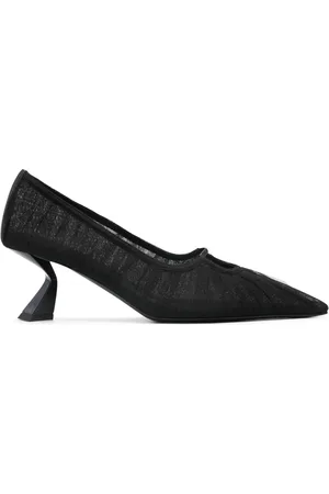 Nensi Dojaka Pumps med skulpterad klack 75 mm