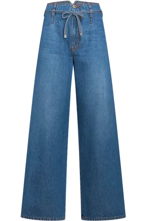 Etro Jeans med blomsterbrodyr