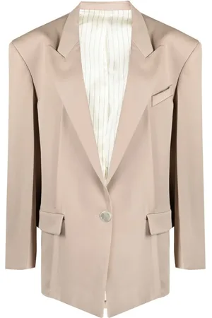 The Attico Enkelknäppt blazer i oversize
