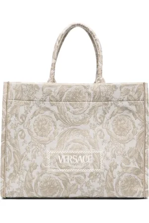 VERSACE Stor totebag i jacquard