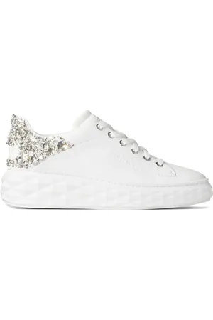 Jimmy Choo Diamond Maxi sneakers med strass