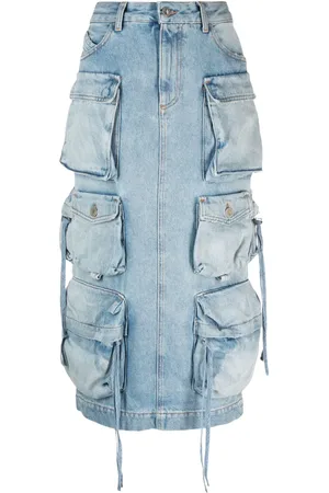 The Attico Kort jeanskjol