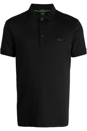 Polo Porsche Hugo Boss Motorsport noir WAP432L0MS - homme