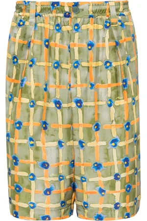 Marni Bermudashorts med abstrakt tryck