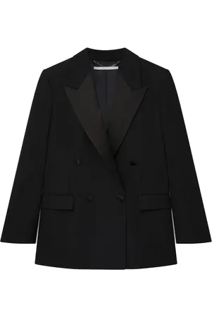 Stella McCartney Tuxedo blazer med satinslag
