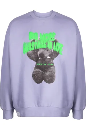 Izzue Teddy Bear tröja med tryck