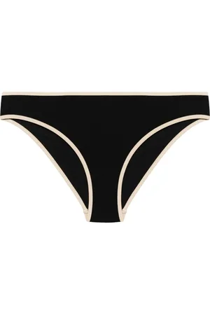 Totême Bikinitrosor med randig kant