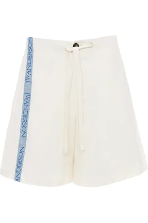 J.W.Anderson Shorts med intarsiastickad logotyp