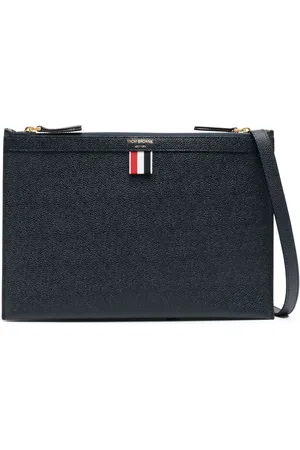 Thom Browne Axelremsväska med logotyp
