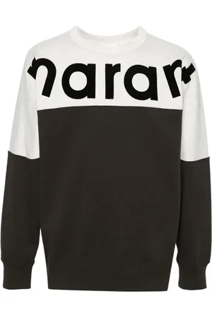 Isabel Marant Howley intarsiastickad tröja med logotyp