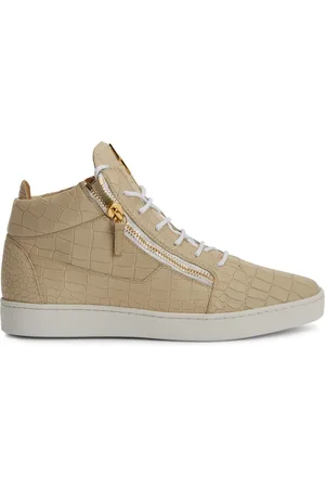 Giuseppe Zanotti Frankie krokodilpräglade låga sneakers
