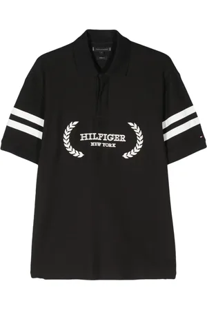 Tommy Hilfiger Monotype randig pikétröja