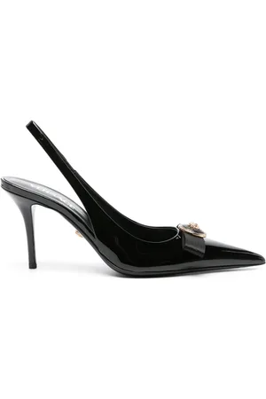 VERSACE Gianni Ribbon slingback