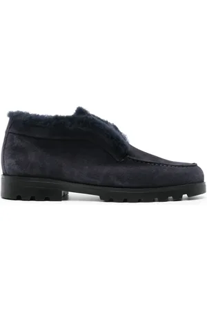 santoni Loafers med stygndetalj