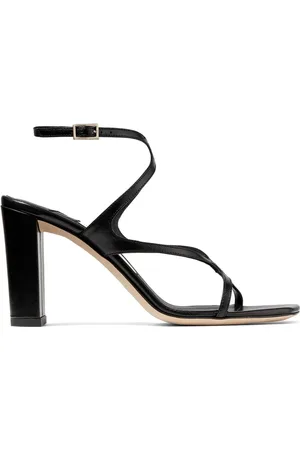 Jimmy Choo Azie lädersandaler 85 mm
