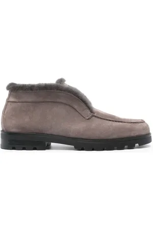 santoni Desert loafers i mocka
