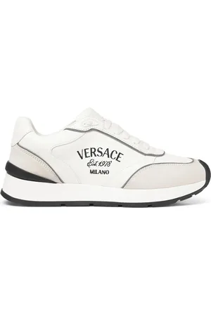 VERSACE Sneakers med broderad logotyp