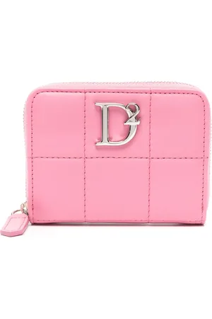 Dsquared2 Quiltad plånbok med logotypplakett