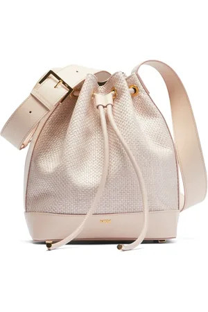 Nº21 Vävd bucketbag i bast