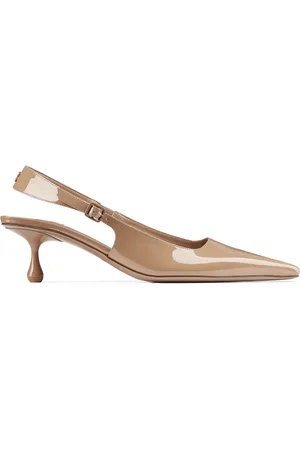 Jimmy Choo Anna läderpumps 50 mm
