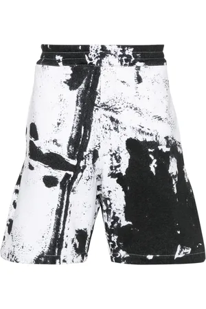 Alexander McQueen Shorts med färgstänk