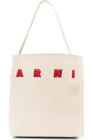 Marni Museo totebag i skinn