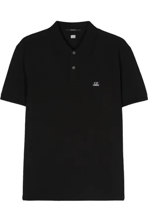 C.P. Company Pikétröja med broderad logotyp