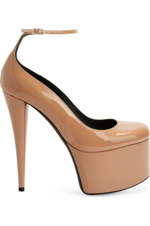 Giuseppe Zanotti Yana lackade platåpumps 150 mm