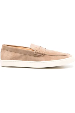 Brunello Cucinelli Loafers i mocka