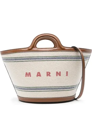 Marni Tropicalia liten totebag