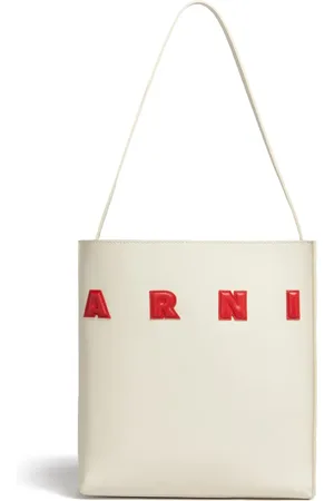 Marni Museo läderväska med logotypmärke