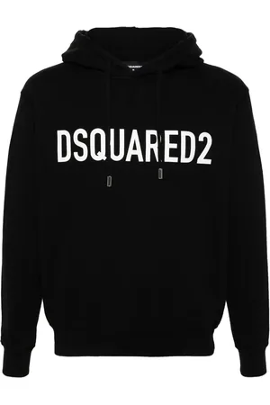 Dsquared2 Hoodie med logotyp