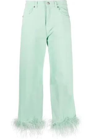 P.A.R.O.S.H. Jeans med fjäderkant