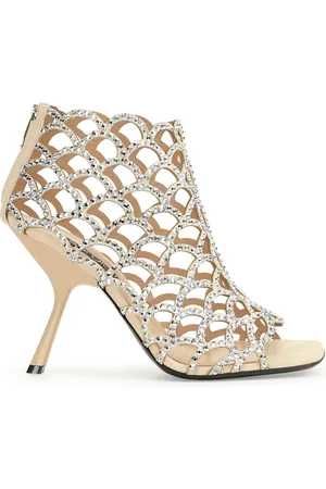 Sergio Rossi Mermaid sandaler med strass