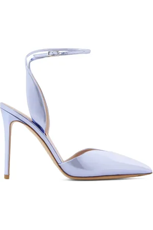 Giorgio Armani Läderpumps med metallic