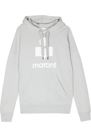 Isabel Marant Miley hoodie med logotyp