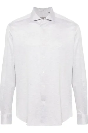 corneliani Skjorta med pikéeffekt