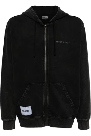 Izzue Hoodie med logotyp