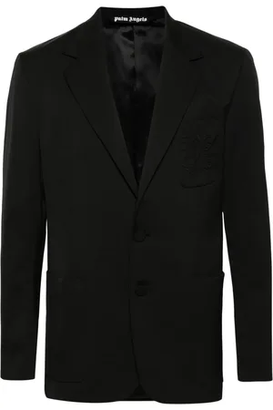 Palm Angels Enkelknäppt blazer