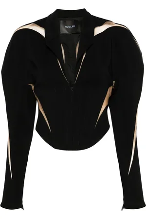 MUGLER Spiral Illusion korsettjacka