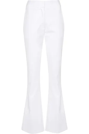 GENNY Utsvängda byxor i twill